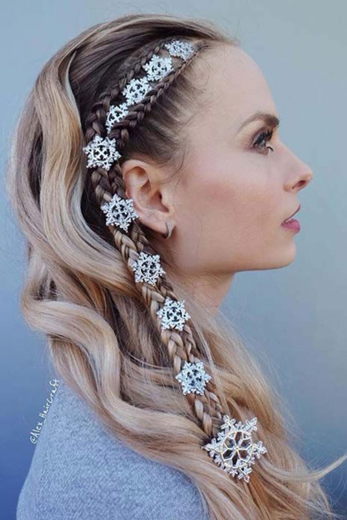 Hairstyles for Christmas Party