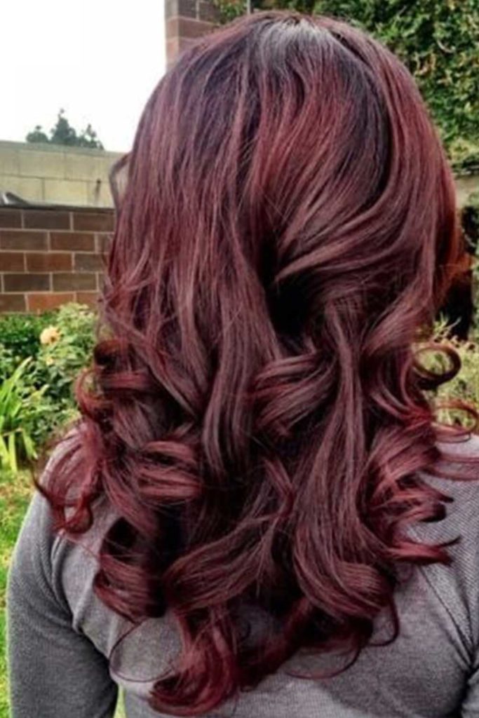 Burgundy Hair Color Ideas for Women