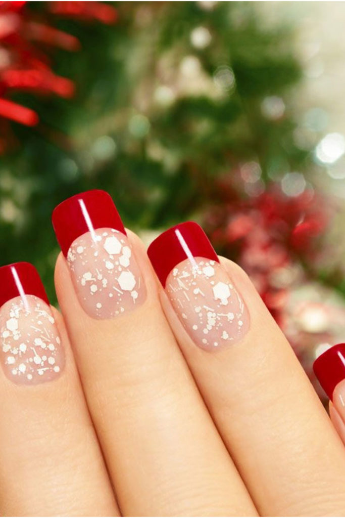 Christmas dinner nails