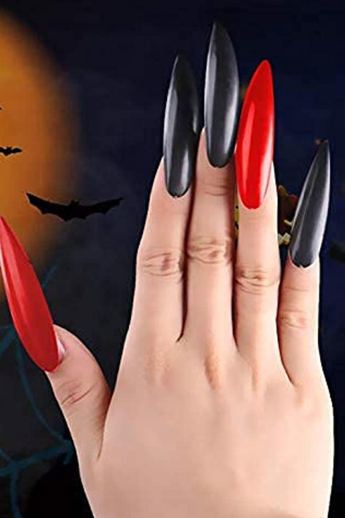 Halloween costume party nails