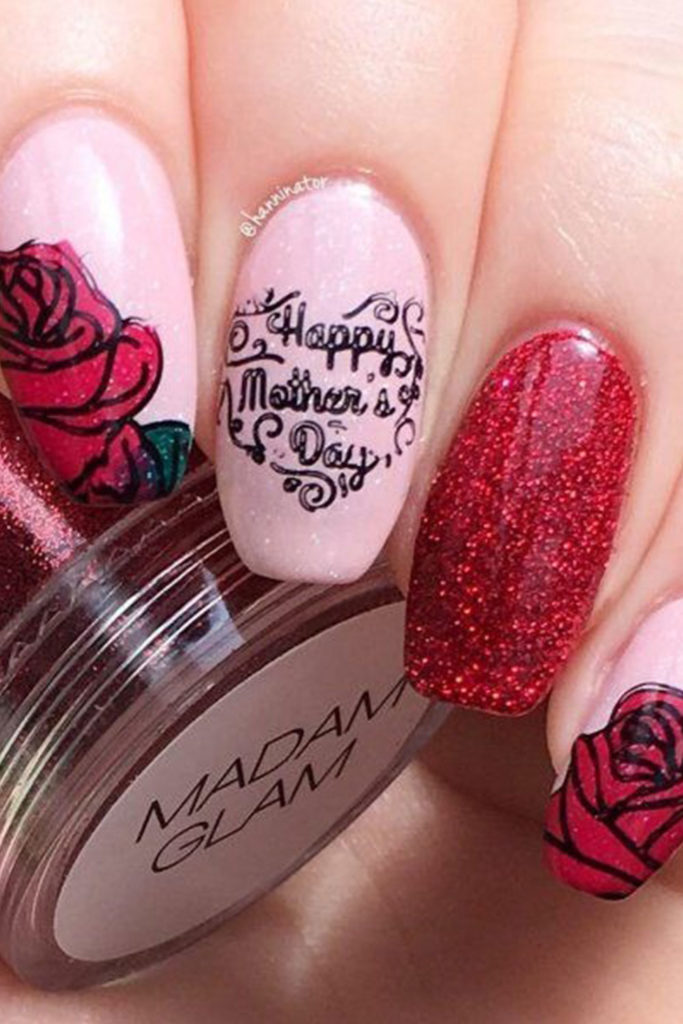 Mother's Day nails